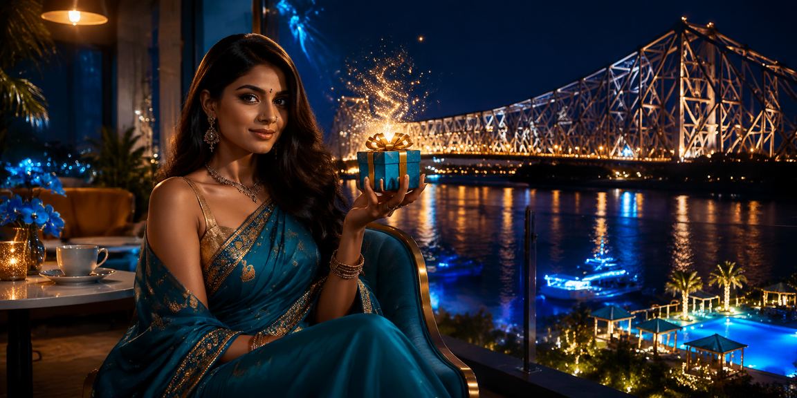 Kolkata casino night entertainment in lively neon lights